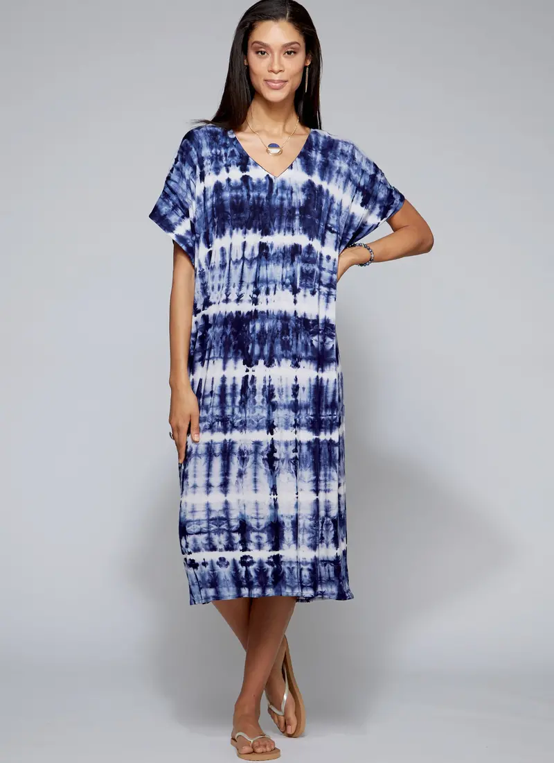 Butterick 6853 V-Neck Pullover Tunic And Dresses Pattern 1