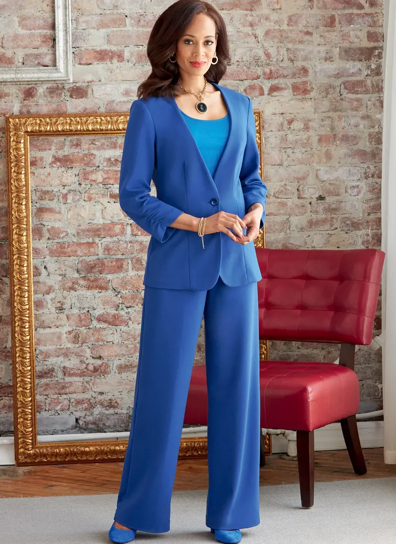 Butterick 6860 Misses' And Women's Jacket, Skirt And Pants Pattern 1