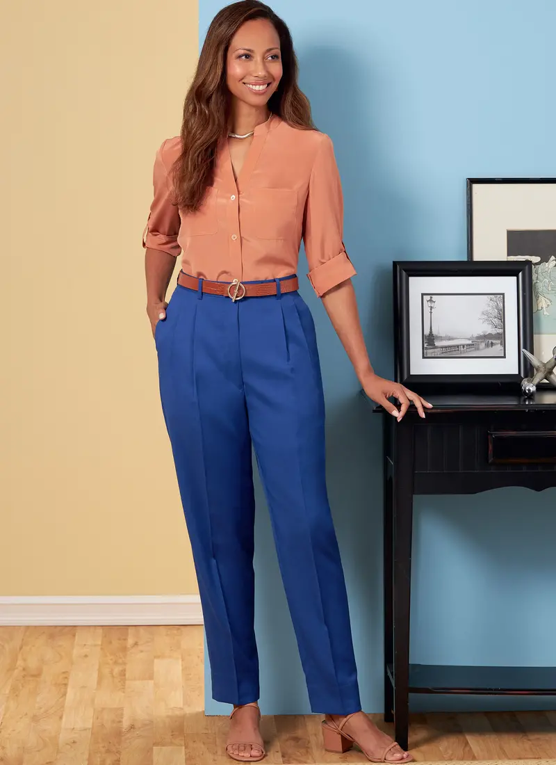 Butterick 6878 Trousers And Shorts Sewing Pattern 1