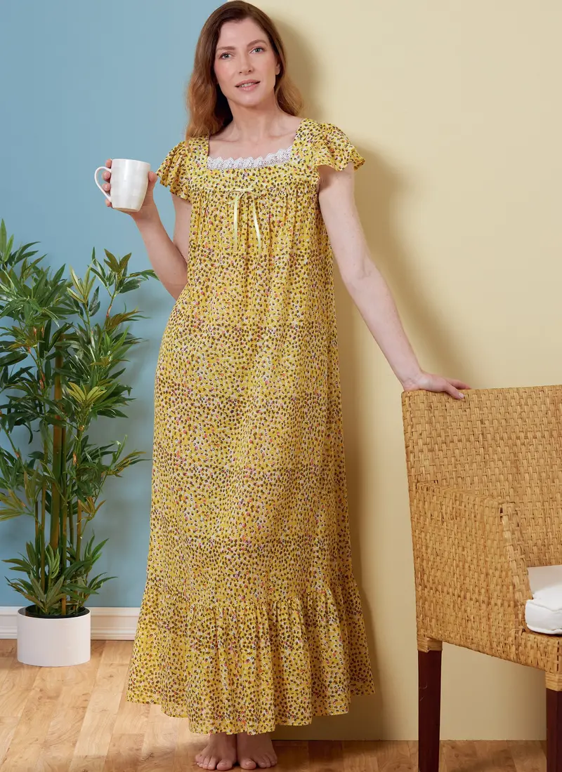 Butterick 6883 Easy To Sew Sleepwear Sewing Pattern 1