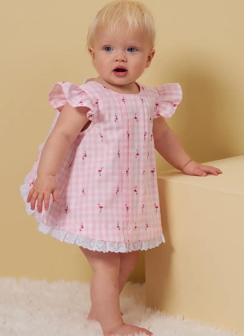 Butterick 6884 Infants' Top And Panties Sewing Pattern 1