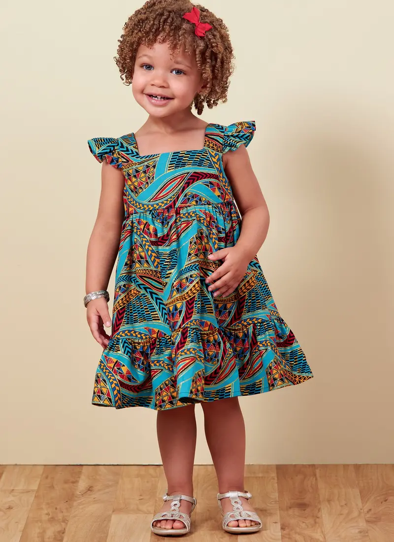 Butterick 6885 Toddlers' Dress Sewing Pattern 1