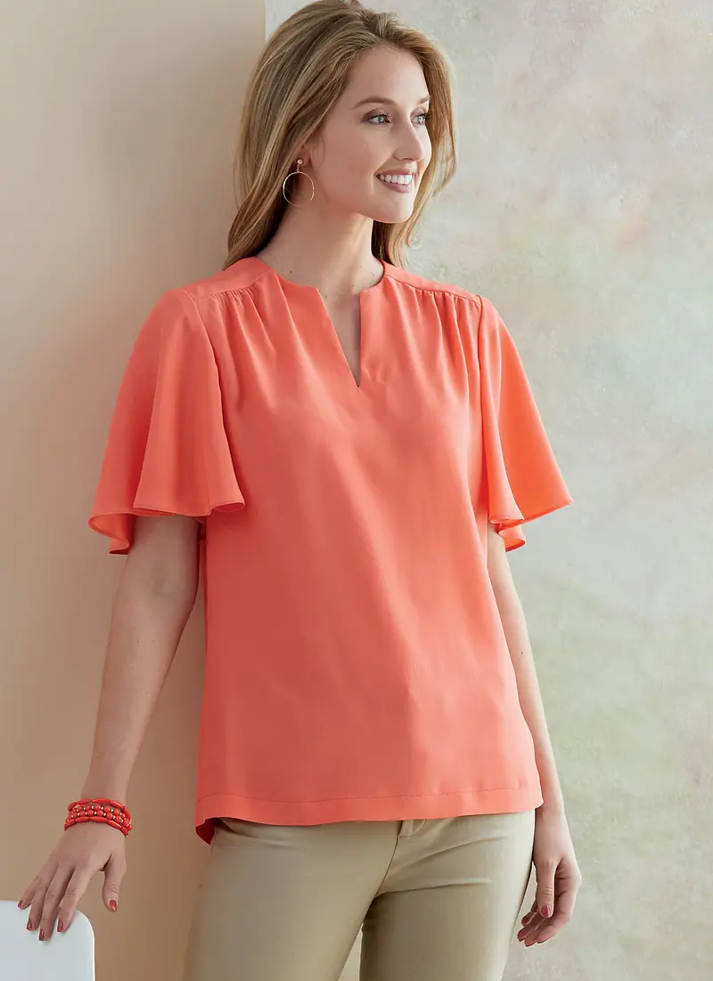 Butterick B6688 Misses' Tops Pattern | Easy 1
