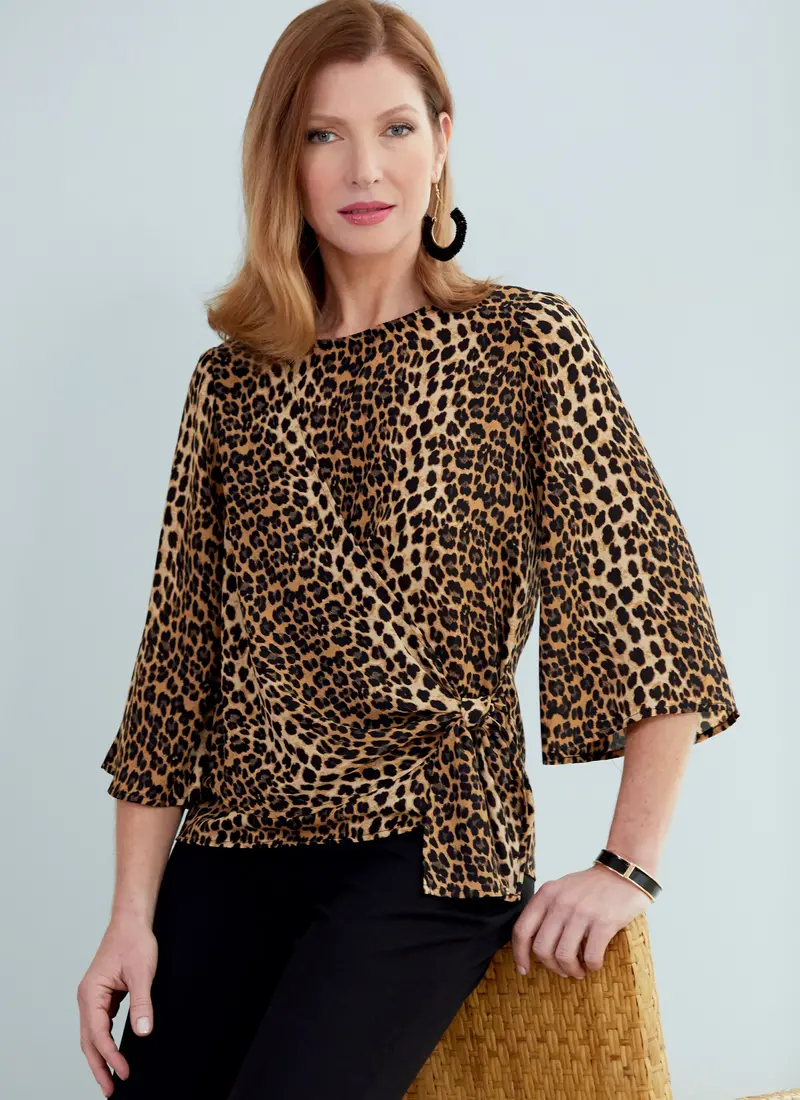Butterick Sewing Pattern 6765 Misses' Tops 1