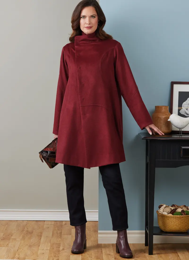 Butterick Sewing Pattern 6919 Misses' Coat By Katherine Tilton 1