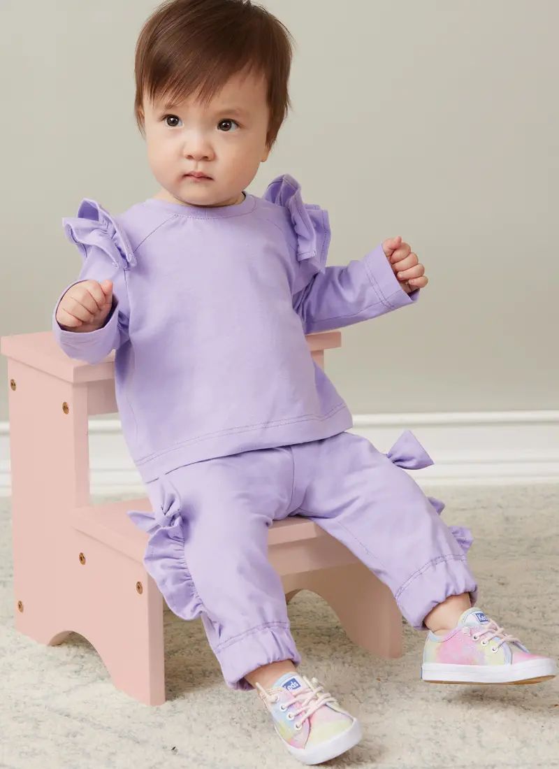 Butterick Sewing Pattern 6920 Infants' Knit Top And Pants 1