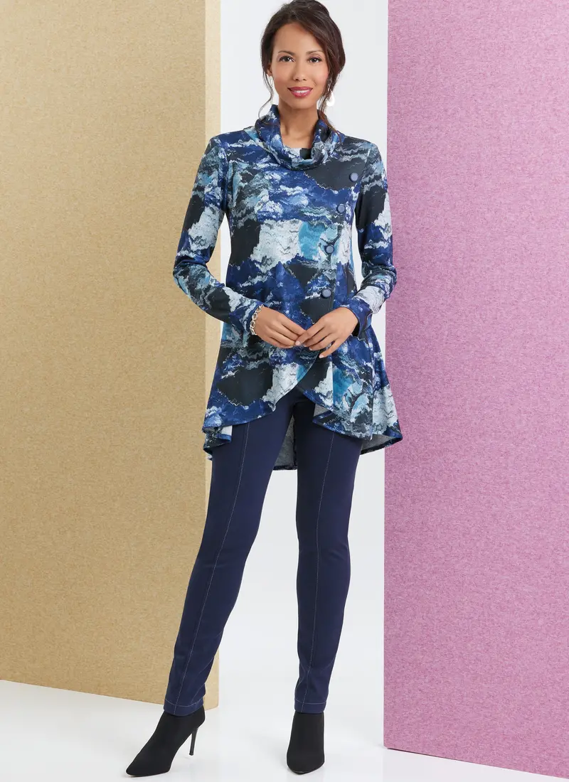 Butterick Sewing Pattern 6961 Knit Tops 1