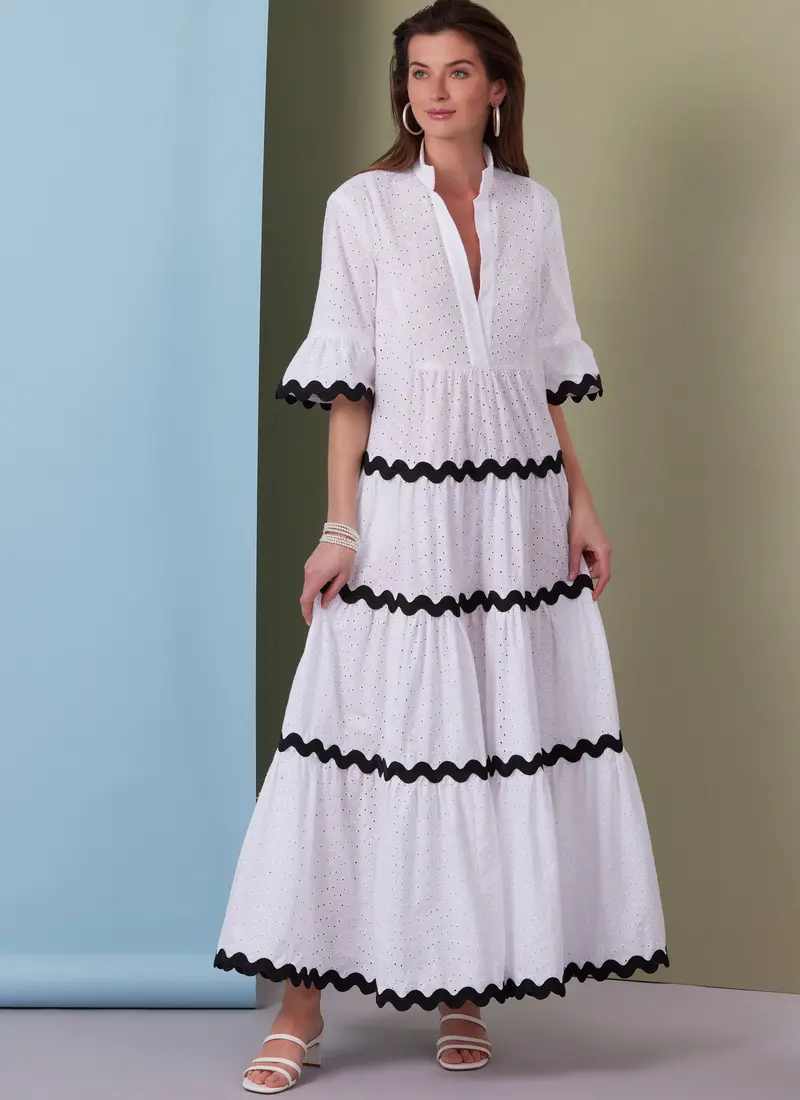 Butterick Sewing Pattern 6993 Loose-Fitting Dresses 1