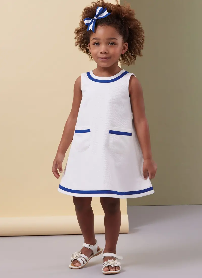 Butterick Sewing Pattern 7003 Toddlers' Dresses And Panties 1