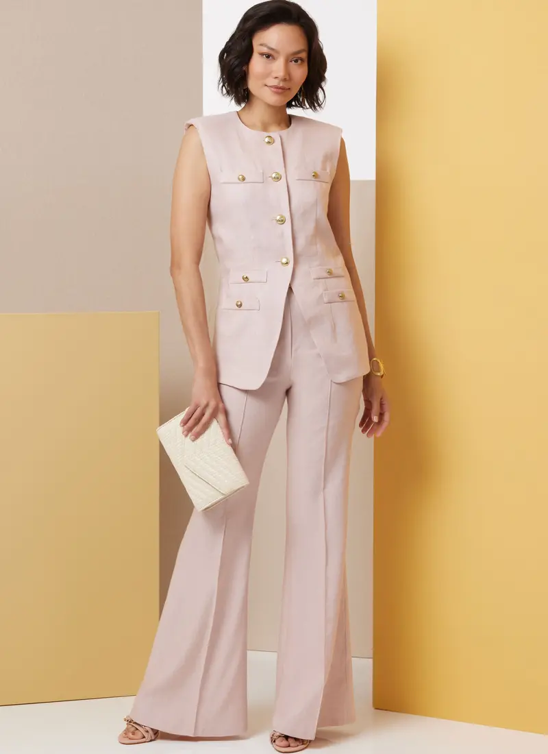 Butterick Sewing Pattern 7027 Waistcoat And Trousers 1