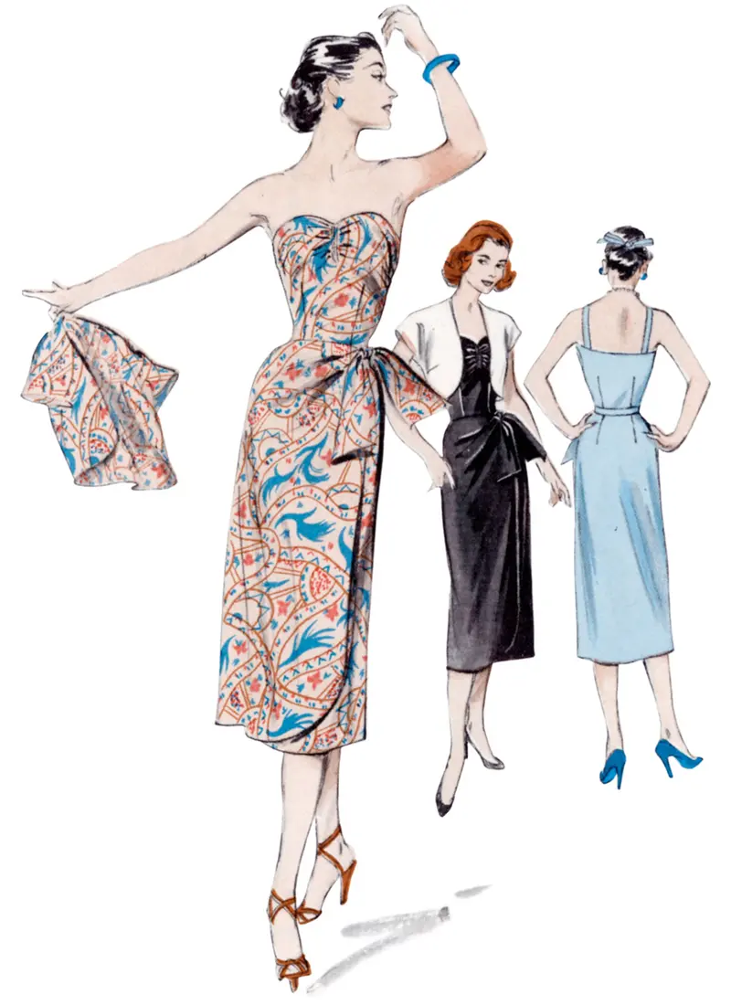 Butterick Sewing Pattern B6923 Misses' Dress And Bolero Jacket 1