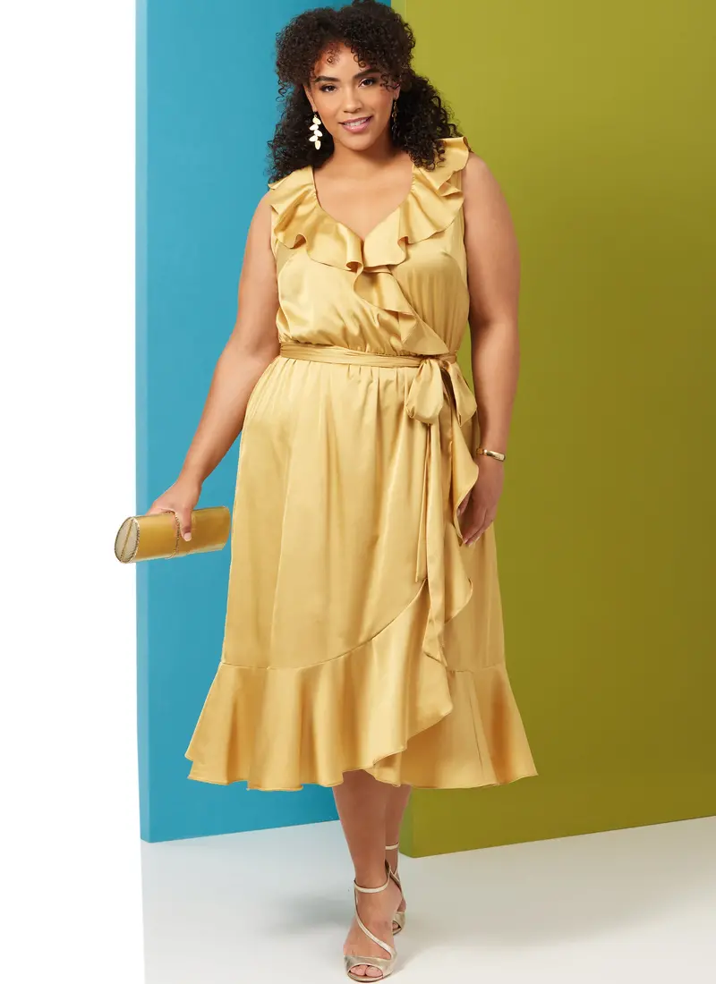 Butterick Sewing Pattern B6927 Women's Dress And Sash 1