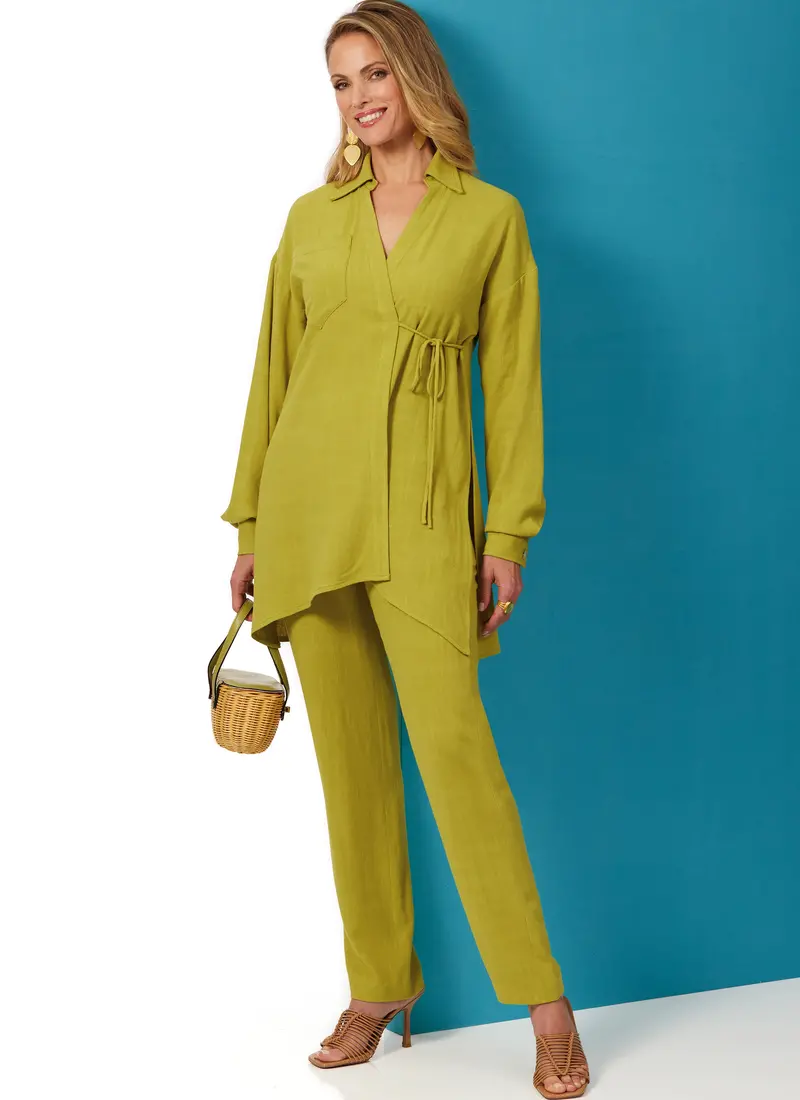 Butterick Sewing Pattern B6932 Misses’ Top And Pants 1