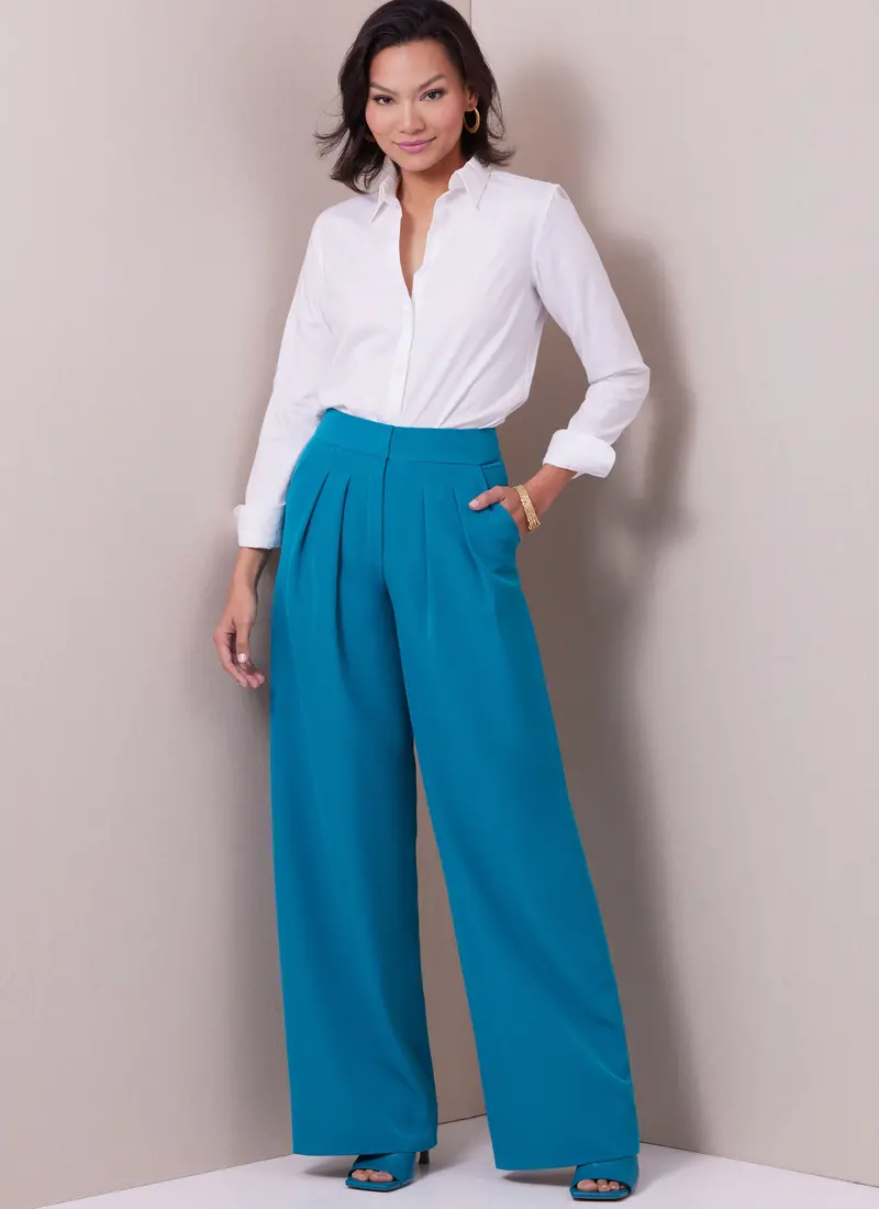 Butterick Sewing Pattern B6973 Misses' Pants By Palmer/Pletsch 1