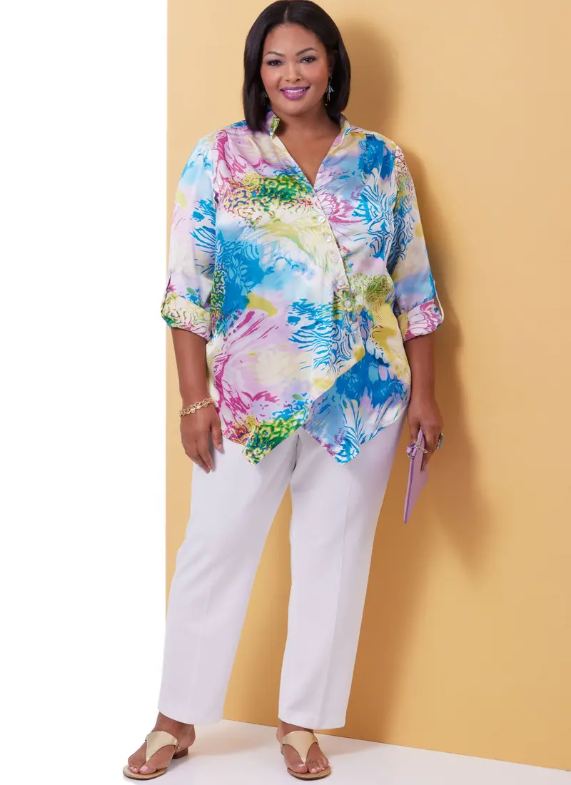 Butterick Sewing Pattern B6980 Misses' And Women's Shirt 1