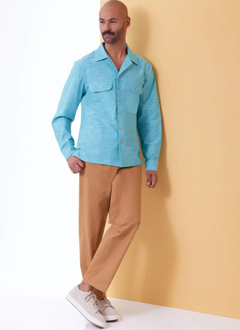 Butterick Sewing Pattern B6984 Unisex  Shirts, Shorts And Pants 1