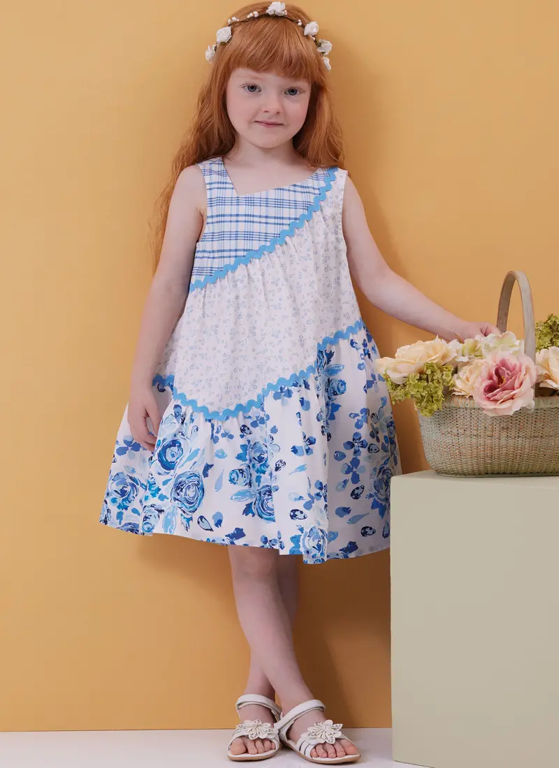Butterick Sewing Pattern B6988 Children's Dresses 1