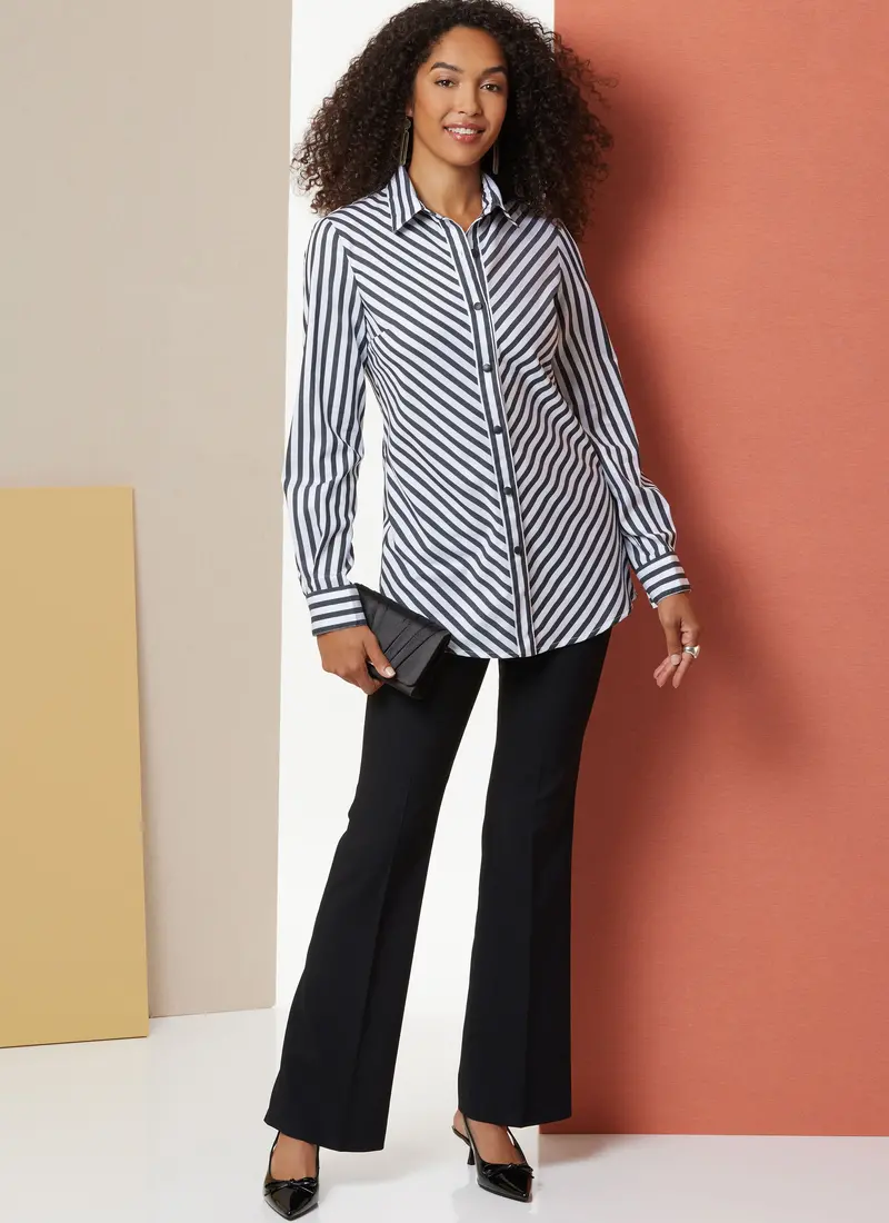 Butterick Sewing Pattern B7010 Misses' Shirts 1