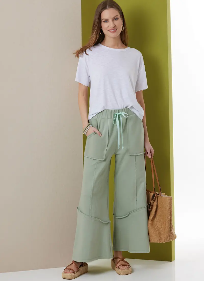 Butterick Sewing Pattern B7043 Misses' Trousers 1