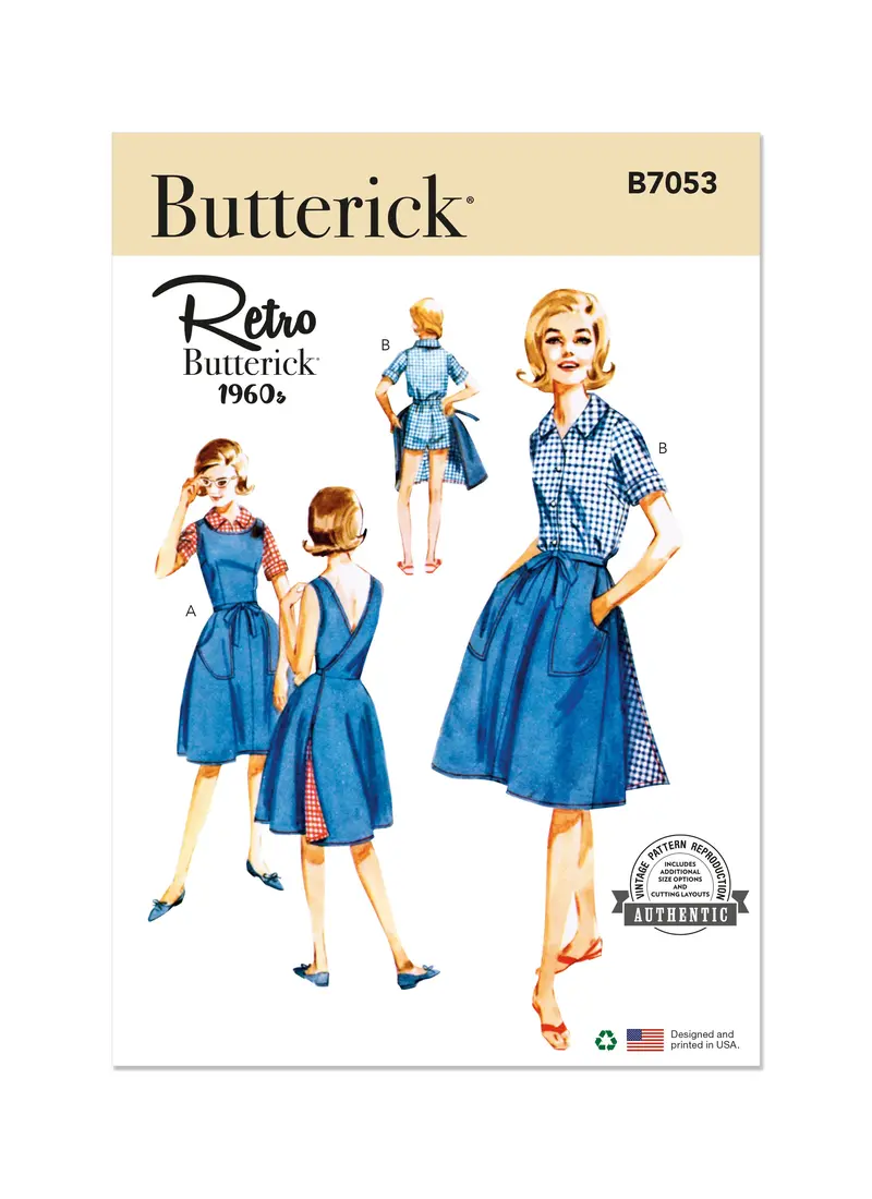 Butterick Sewing Pattern B7053 1960'S' Coordinates 1