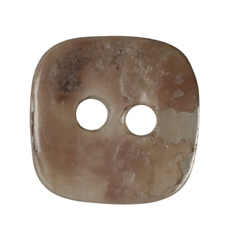 Buttons: Shell #1B Natural - Square Shape 1