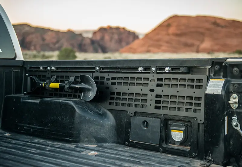 Cali Raised 05-23 Toyota Tacoma Bed Molle System For Bakflip Cover Only - Rear Passenger 1