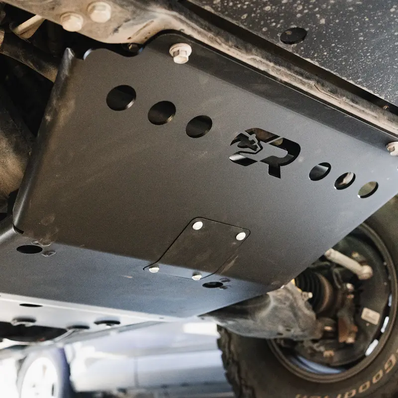 Cali Raised 05-23 Toyota Tacoma Front Skid Plate - Steel / Powder Coat 1
