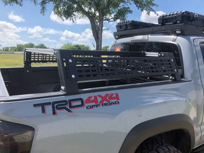 Cali Raised 05-23 Toyota Tacoma Overland Bed Rack - Short Bed Low Profile Rack 1