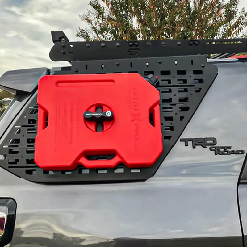 Cali Raised 10-24 Toyota 4Runner T4r 5Gen Exterior Window Molle Panel / Prinsu Rack / Passenger Side 1