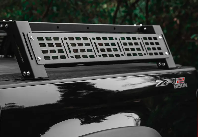 Cali Raised 14-24 Chevy Colorado Overland Bed Rack - Low 1
