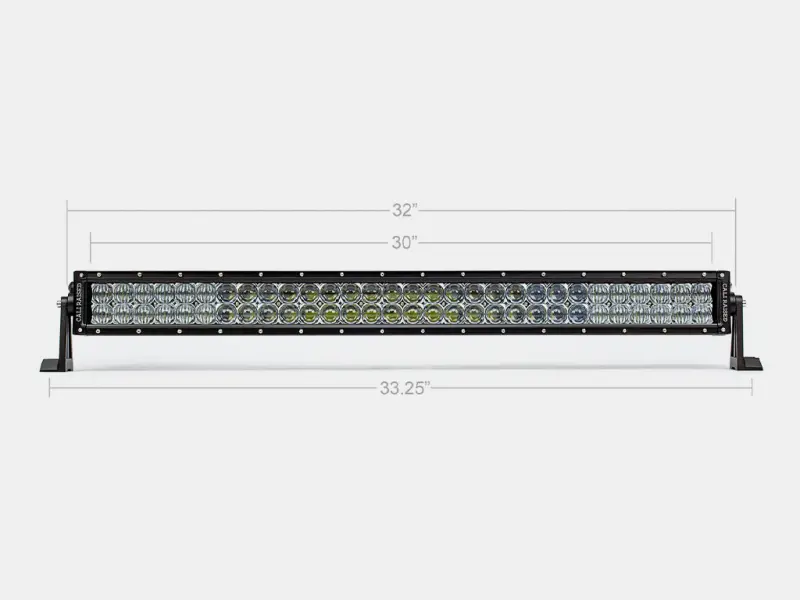 Cali Raised 16-23 Tacoma Stealth Bumper Second 32In Light Bar With Relocation Mounts - Combo 1