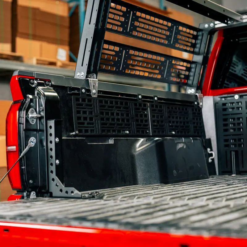Cali Raised 2024+ Toyota Tacoma Side Bed Molle System For - Passenger Side 1