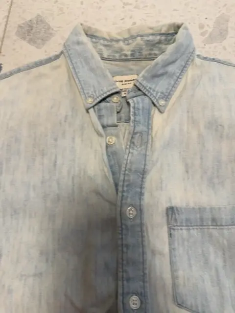 Chemise Denim Bleue Club Monaco , S 1