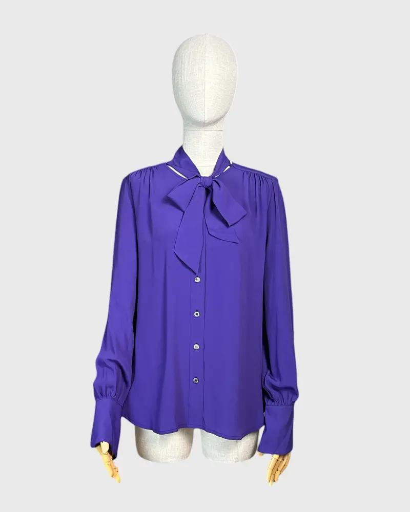 Chemise Mauve Fluide Numi, M 1