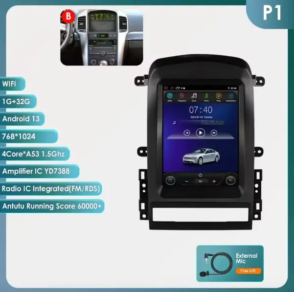 Chevrolet Captiva Sport 2006 - 2012 Multimedia 21