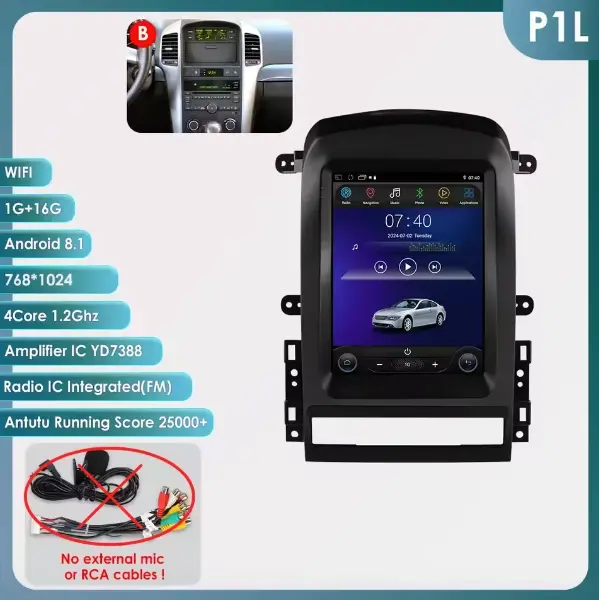 Chevrolet Captiva Sport 2006 - 2012 Multimedia 22
