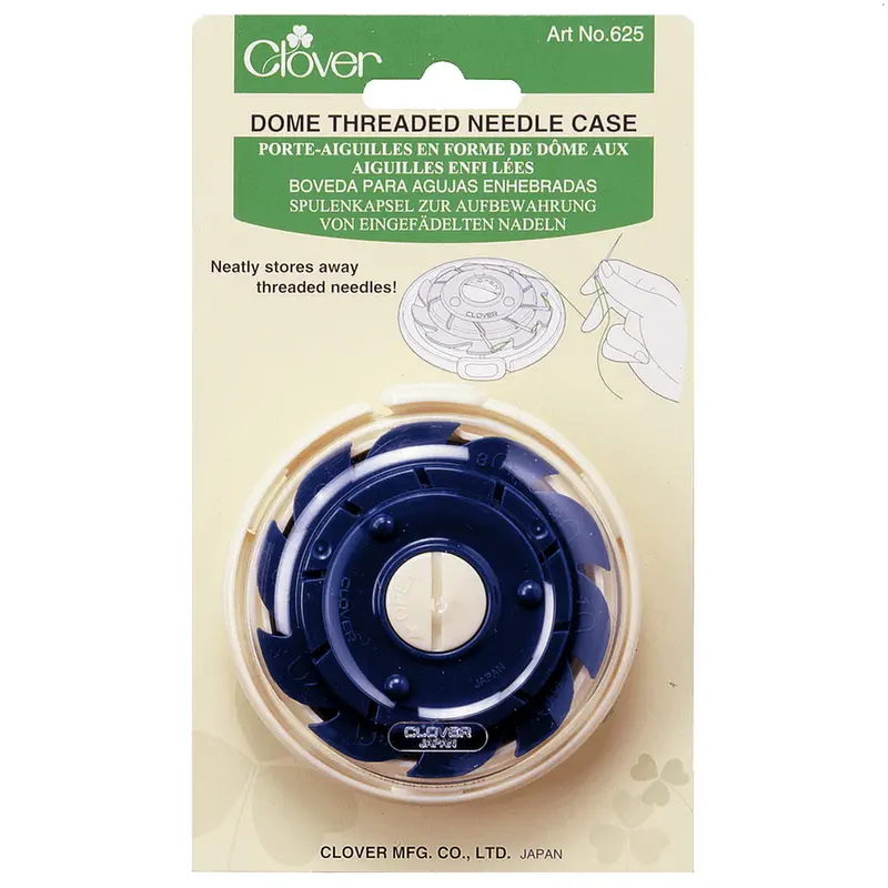 Clover Dome Threaded Needle Storage Case 1