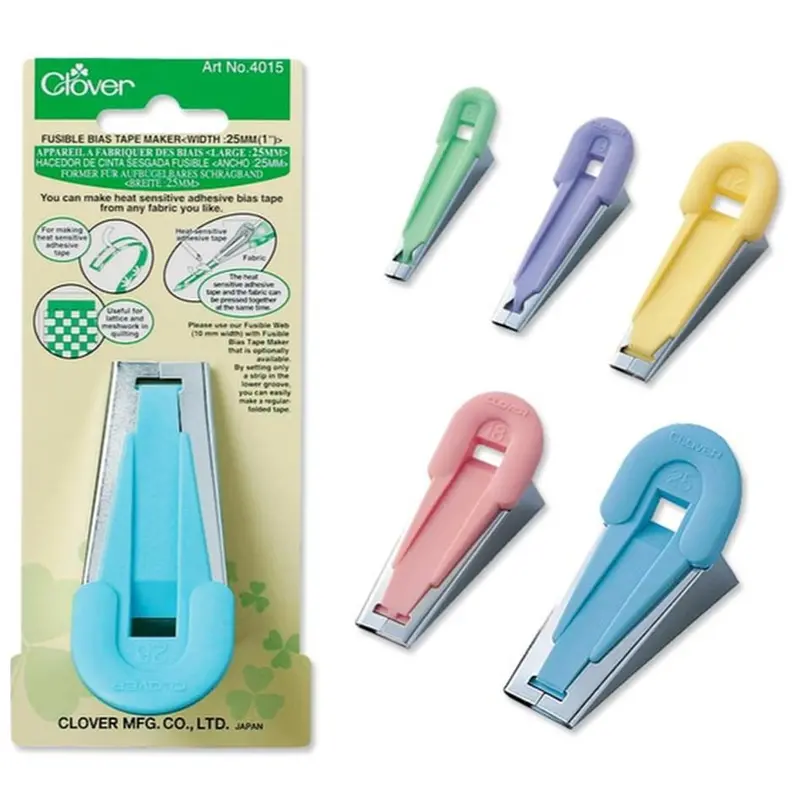 Clover Fusible Bias Binding Tape Makers 1