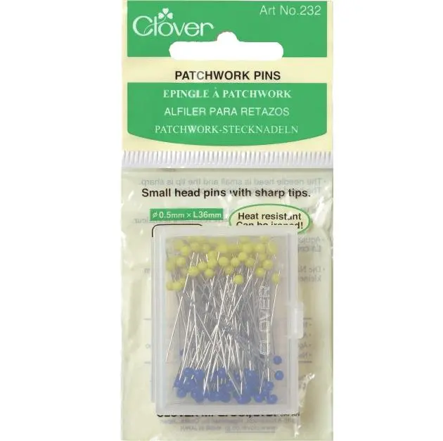 Clover Patchwork Pins | Pack Of 100 1