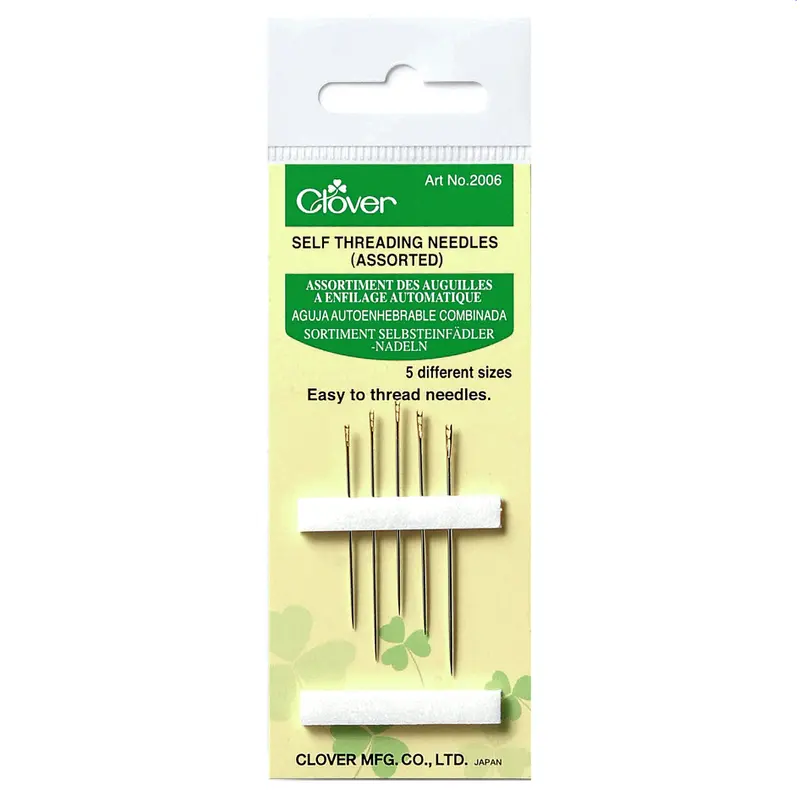 Clover Self Threading Hand Sewing Needles 1