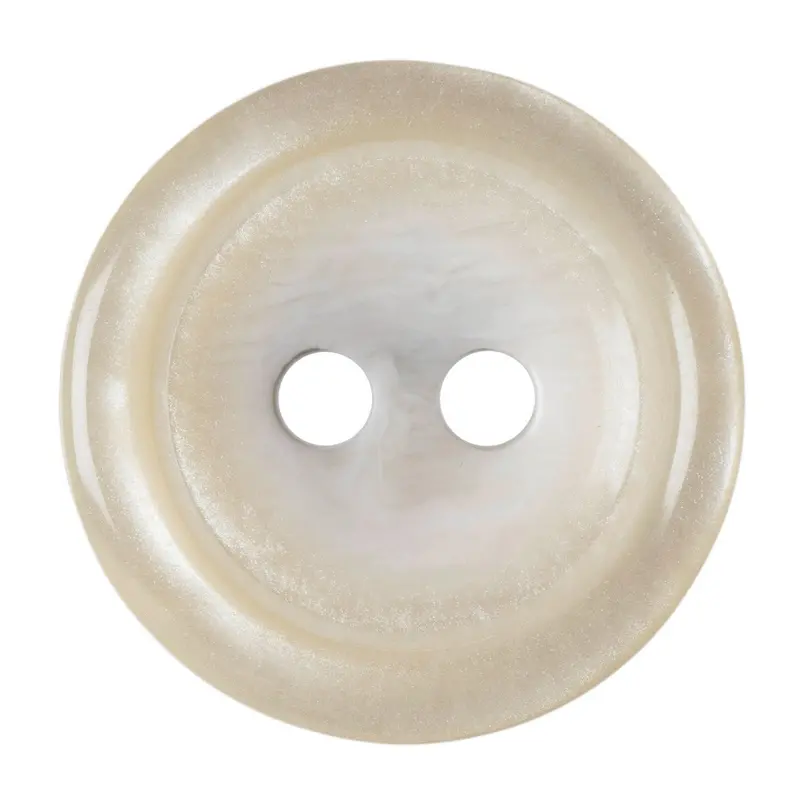 Cream Round Rimmed Buttons 1