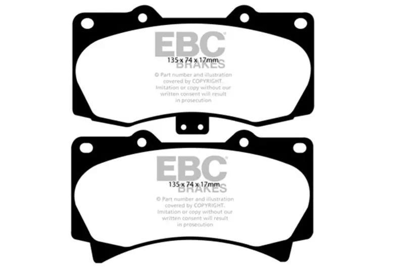 Ebc 05-07 Hummer H3 3.5 Greenstuff Front Brake Pads 1