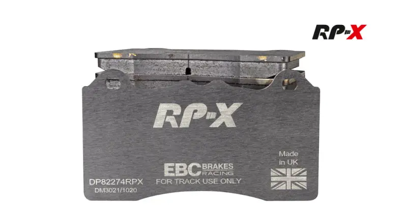Ebc Racing 04-05 Mitsubishi Lancer Evo 8 2.0L Turbo (Fq400 W/Alcon Caliper) Rp-X Front Brake Pads 1