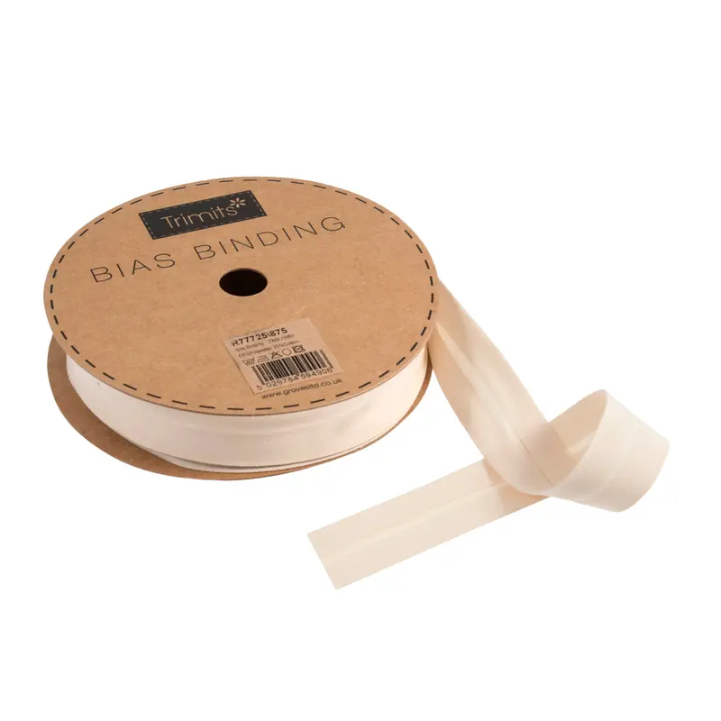 Ecru Bias Binding | 25Mm Width 1
