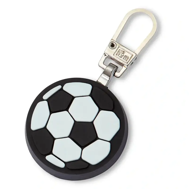 Fashion Zipper Puller Football 1