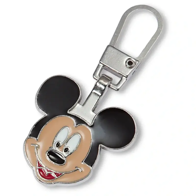 Fashion Zipper Puller Mickey Mouse Head 1