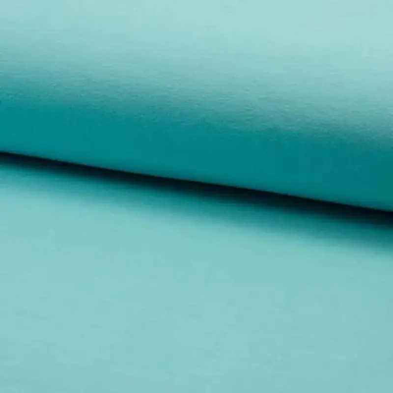 Gots Organic Cotton Jersey Fabric, Aqua 1