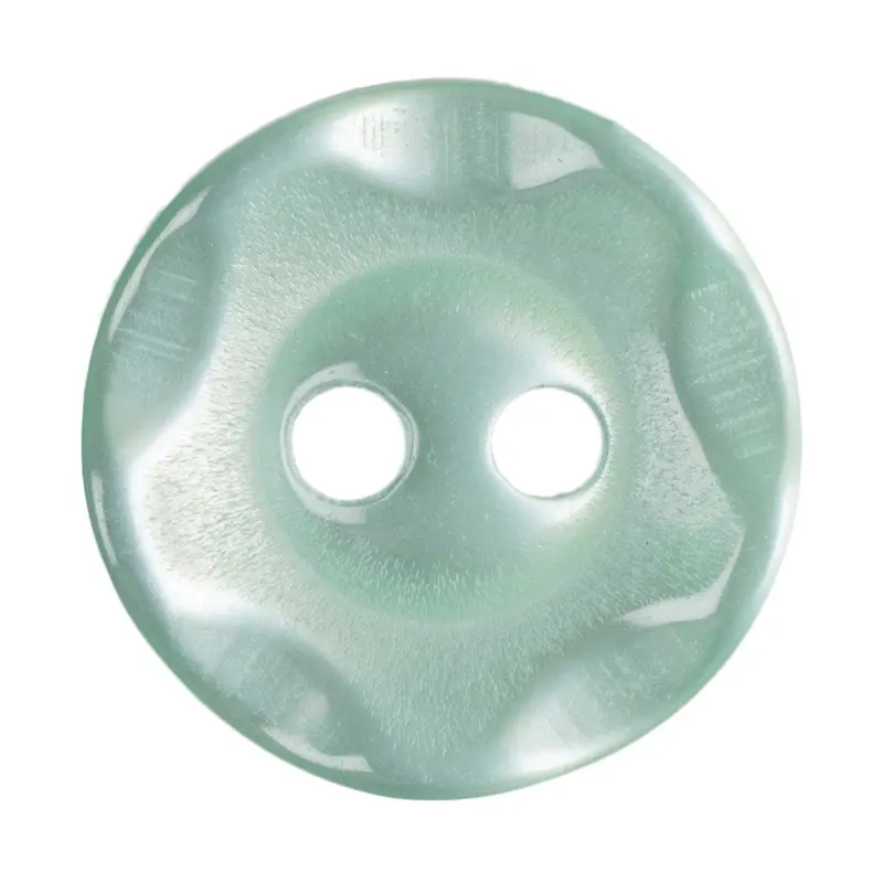 Green Bevelled Star Buttons 1