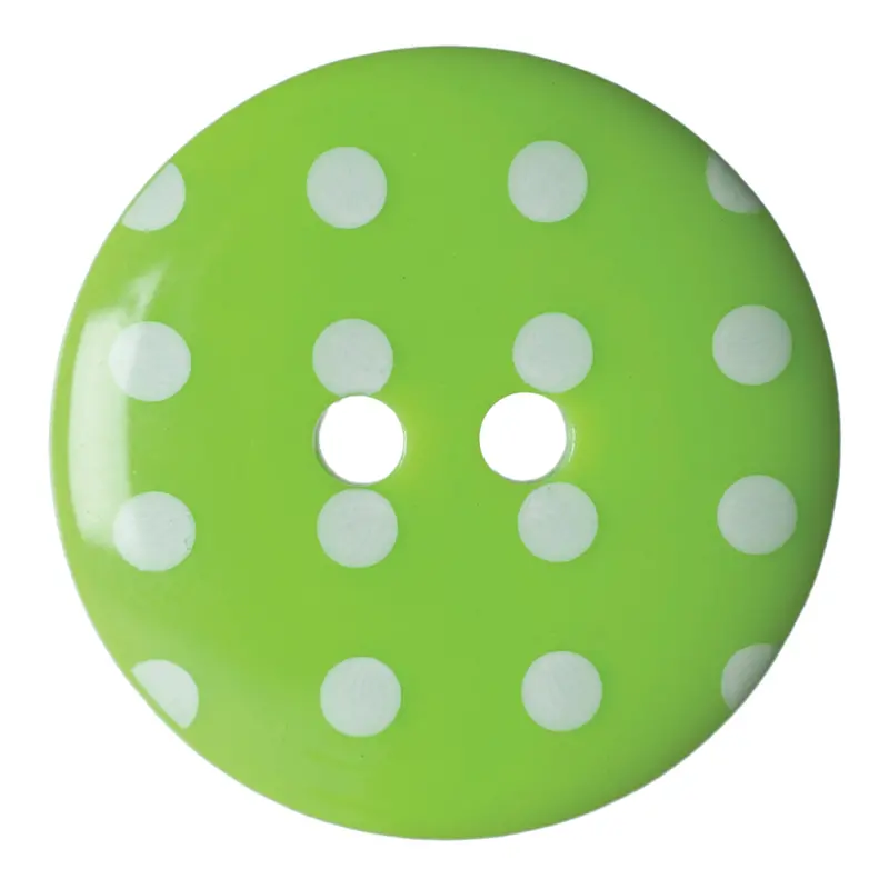 Green Polka Dot Buttons 1