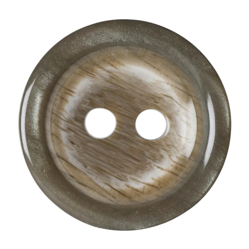Green Round Rimmed Buttons 1